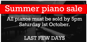 used pianos from Piano Workshop in Tunbridge Wells